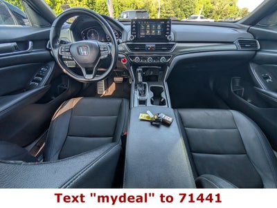 2019 Honda Accord Sedan Sport 1.5T