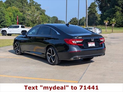 2019 Honda Accord Sedan Sport 1.5T