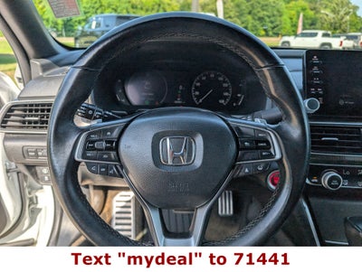 2022 Honda Accord Sedan Sport