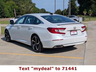 2022 Honda Accord Sedan Sport