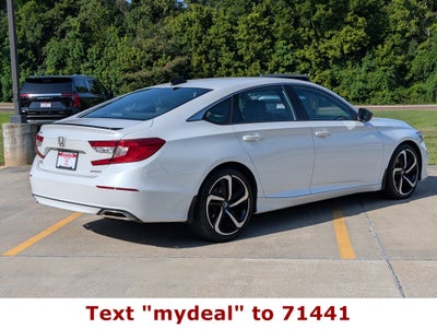 2022 Honda Accord Sedan Sport