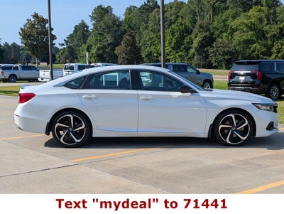 2022 Honda Accord Sedan Sport