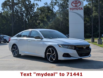 2022 Honda Accord Sedan Sport
