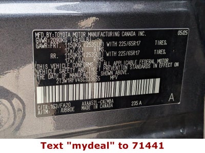 2025 Toyota RAV4 XLE