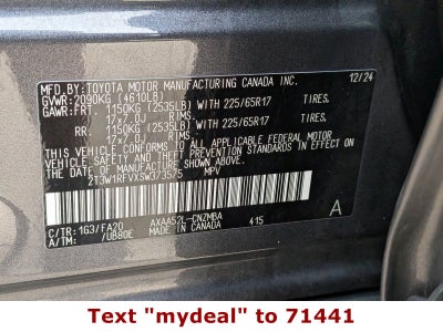 2025 Toyota RAV4 XLE