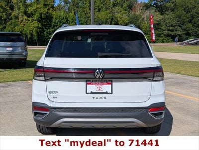 2026 Volkswagen Taos SE