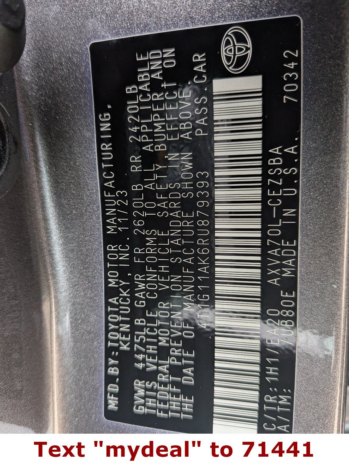 2024 Toyota Camry SE