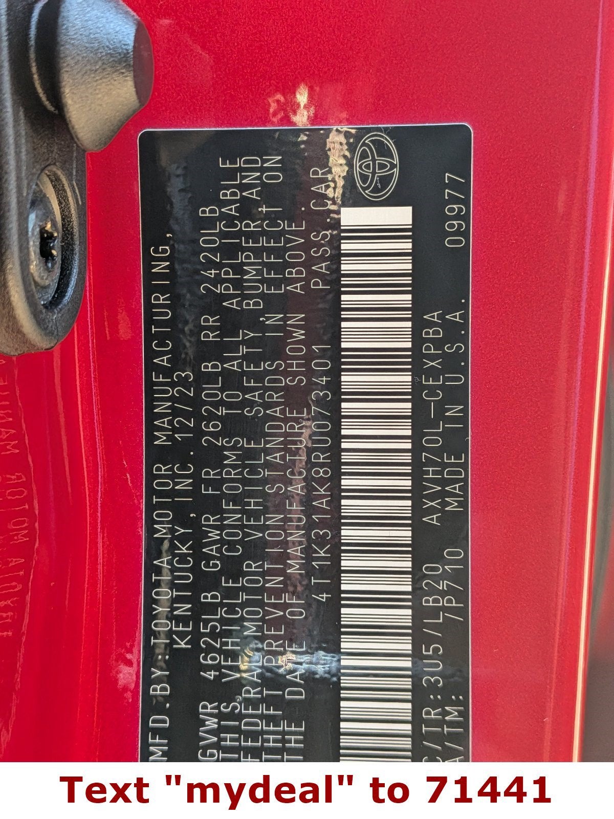 2024 Toyota Camry Hybrid XSE