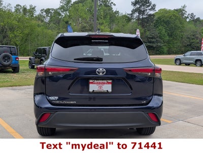 2025 Toyota Highlander LE