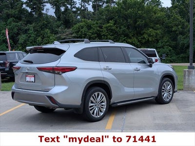 2023 Toyota Highlander Platinum
