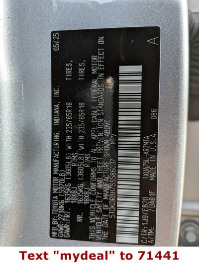 2025 Toyota Highlander XLE