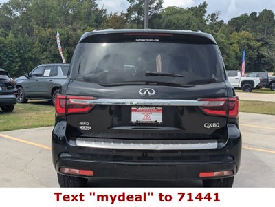 2022 INFINITI QX80 LUXE