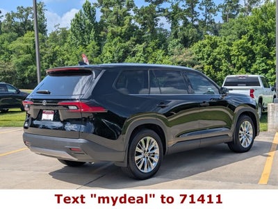 2026 Toyota Grand Highlander Platinum
