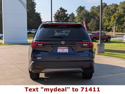 2026 Toyota Grand Highlander Platinum