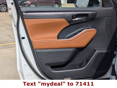 2026 Toyota Highlander Platinum