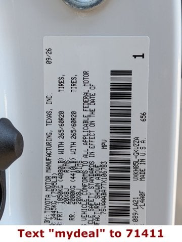 2026 Toyota Sequoia Platinum