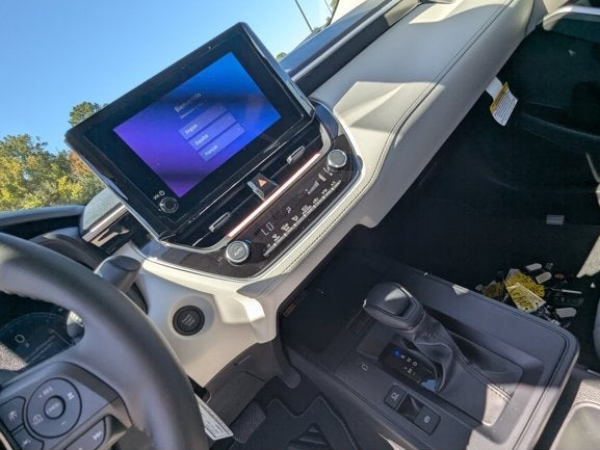 2026 Toyota Corolla Cross Display panel